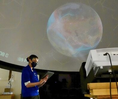Eleanor in Planetarium