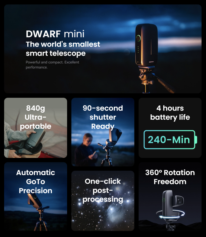 DWARFmini-telescope